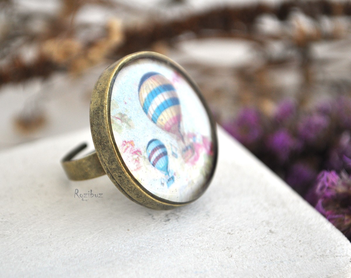 Воздушные шары круглое кольцо в металлической оправе ручной работы купить